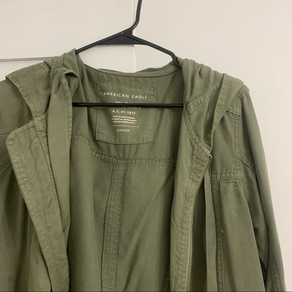 Green American Eagle Lightweight Jacket - Picture 4 of 5